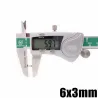 N35 Neodymmagnet - starke Scheibe - 6 mm * 3 mm