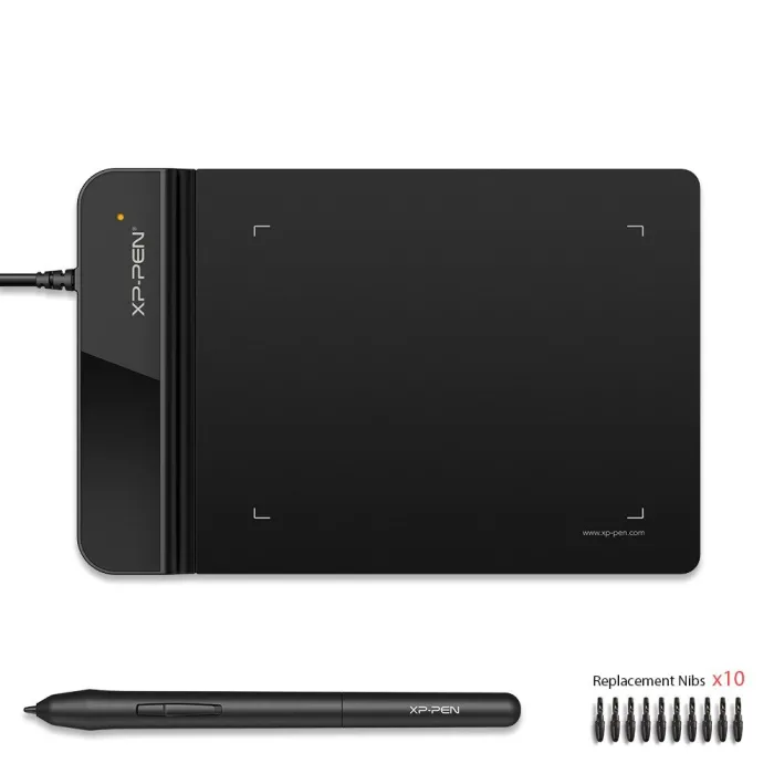 XP-Pen - 8192 nivå - 3 tum - G430S - ritning och grafisk tablett för OSU med stylus
