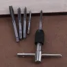 6 kappaletta - T-tyyppi - lanka ruuvimeissun haltija - wrench M3/M4/M5/M6/M8 - DIY set