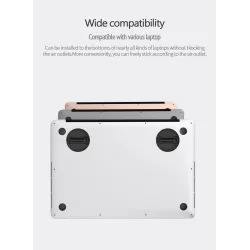 SoporteSoportes de soporte para portátiles - ajustable - negro - soporte de refrigeración universal