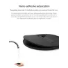 Macbook / laptop stand brackets - adjustable - black - universal cooling stand