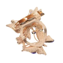 Brooches blu farfalla rosa