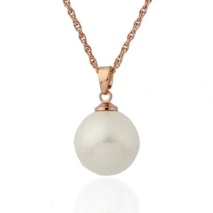 Collarcollares de perlas - 585 rosa oro