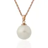 Collarcollares de perlas - 585 rosa oro