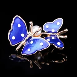 BrochesBroches de mariposa doble primavera