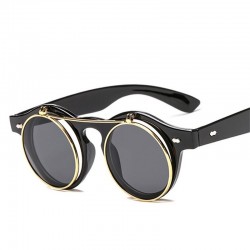 rétro lunettes de soleil punk à vapeur - lunettes de soleil classique vintage