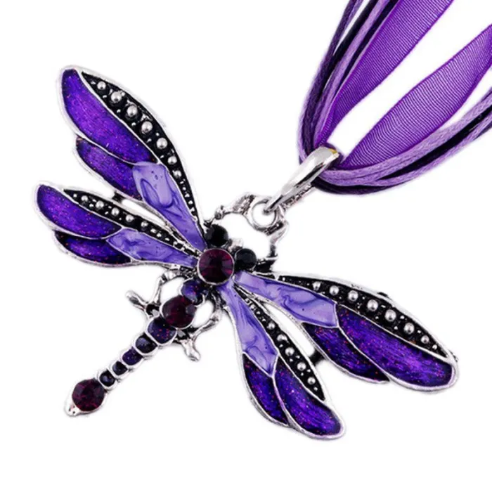 Colar de Dragonfly Bohemian