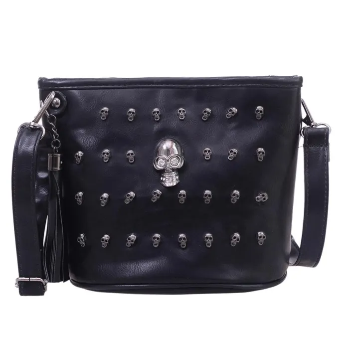 Skull Face Handbag - Kvinnor