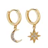 AretesPendientes Star Moon - Mujeres