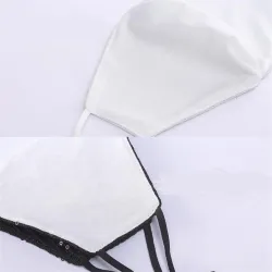 Fashionable bomull ansikte / munmask med prydnadsmedel - anti-pollution - andas - skydd