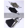 Fashionable bomull ansikte / munmask med prydnadsmedel - anti-pollution - andas - skydd