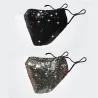 Fashionable bomull ansikte / munmask med prydnadsmedel - anti-pollution - andas - skydd