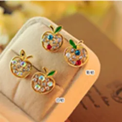 AretesPendientes de cristal de Apple