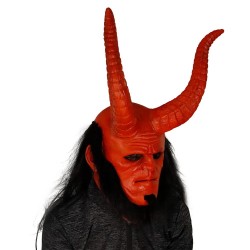 Hellboy Latex Maske