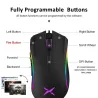 M625 - 12000 DPI - PMW3360 - USB wired gaming mouse - 7 buttons - RGB backlight - with Fire KeyMouses