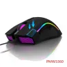 M625 - 12000 DPI - PMW3360 - USB trådbunden spelmus - 7 knappar - RGB bakgrundsbelysning - med Brand Key