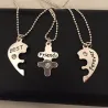 Collar3Pcs Best Friends Forever Collar Set - Corazón