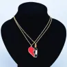 Cracked Herz und Weinflasche - 2pcs/set