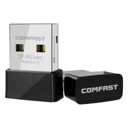 CF-811AC 650Mbs - 2.4G & 5G - dubbelband - portabel trådlös usb Wifi adapter - hög hastighet