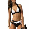 maillot de bain noir et blanc - set bikini