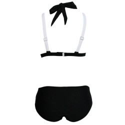 maillot de bain noir et blanc - set bikini