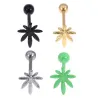 Piercing della lingua - Weed Design