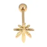 Piercing de língua - Design de ervas daninhas