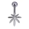 Tongue Piercing - Weed Design