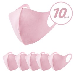 Mascarillas bucales10 piezas - cara / boca máscara - antipollución - resistente al polvo - lavable