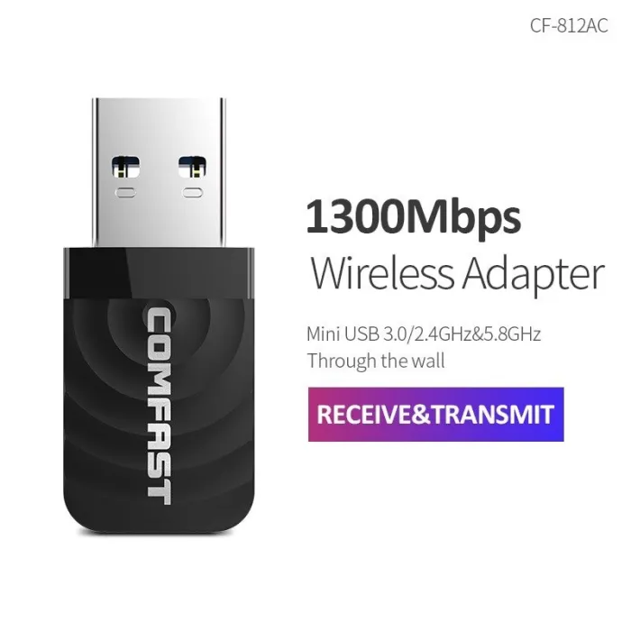 1300 Adattatore wireless Mbps Mini - finestre XP/Vista/7/8/10 - Mac OS
