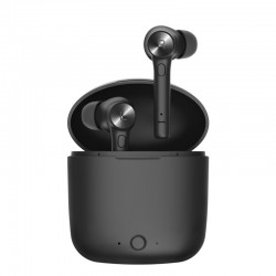 Bluetooth drahtlose Kopfhörer - schwarz - leicht