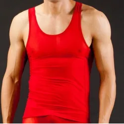 Nylon tank topp - män - 5 färger
