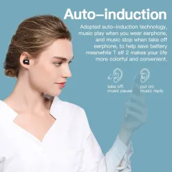 T-elf 2 bluetooth hörlurar - trådlös - vattentät