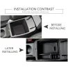 Armrest secondary storage box - car - left hand drive model