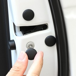 Car door lock screw protection - black - whiteAkcesoria zewnętrzne