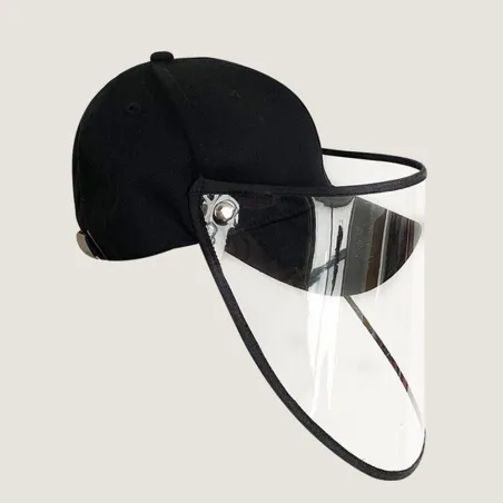 Anti-influenssan suojaaminen - baseball cap - musta