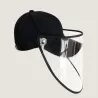 Anti-influenssan suojaaminen - baseball cap - musta