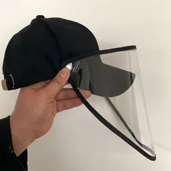 Anti-influenssan suojaaminen - baseball cap - musta