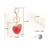 Crystal Apple keychain – vihreä