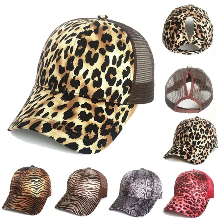 Leopard & tiger & snake print - baseball cap
