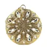 Luxury diamond - small purse - crystal flower