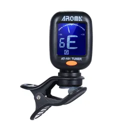 Instrumento MusicalTuner de guitarra - clip on - rotable - violín - bajo