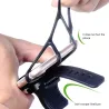 TitularesCoche - bicicleta - soporte de silicona para motocicleta - 360 grados giratorio