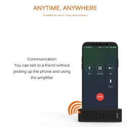 Mini phone holder with sound amplifierAccessories