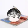 Luxury evening bag - vintage - diamond - gold chain