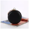 Luxury evening bag - vintage - diamond - gold chain