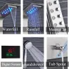 GrifosCaja de agua de 6 funciones - Panel de ducha LED con sistema de masaje