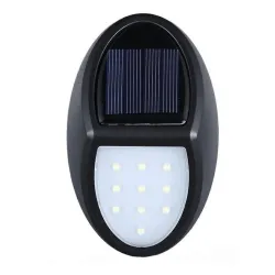 ApliquesO7K7 - 100mAh - 10 LED - lámpara solar alimentada - luz sensor de movimiento - impermeable