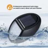 O7K7 - 100mAh - 10 LED - soldrivna lampa - rörelsesensorljus - vattentät