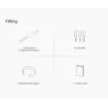 AccesoriosXP-Pen - 8192 nivel - 3 pulgadas - G430S - dibujo & tableta gráfica para OSU con stylus